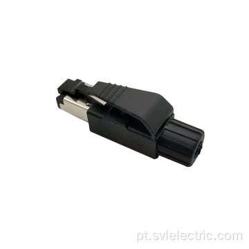 Conector RJ45 masculino blindado de gato 5